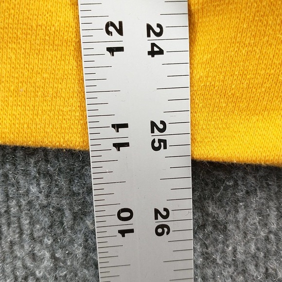 Dodger Men's Marian University Nursing Pullover Graphic Hoodie Yellow Small - Picture 11 of 12